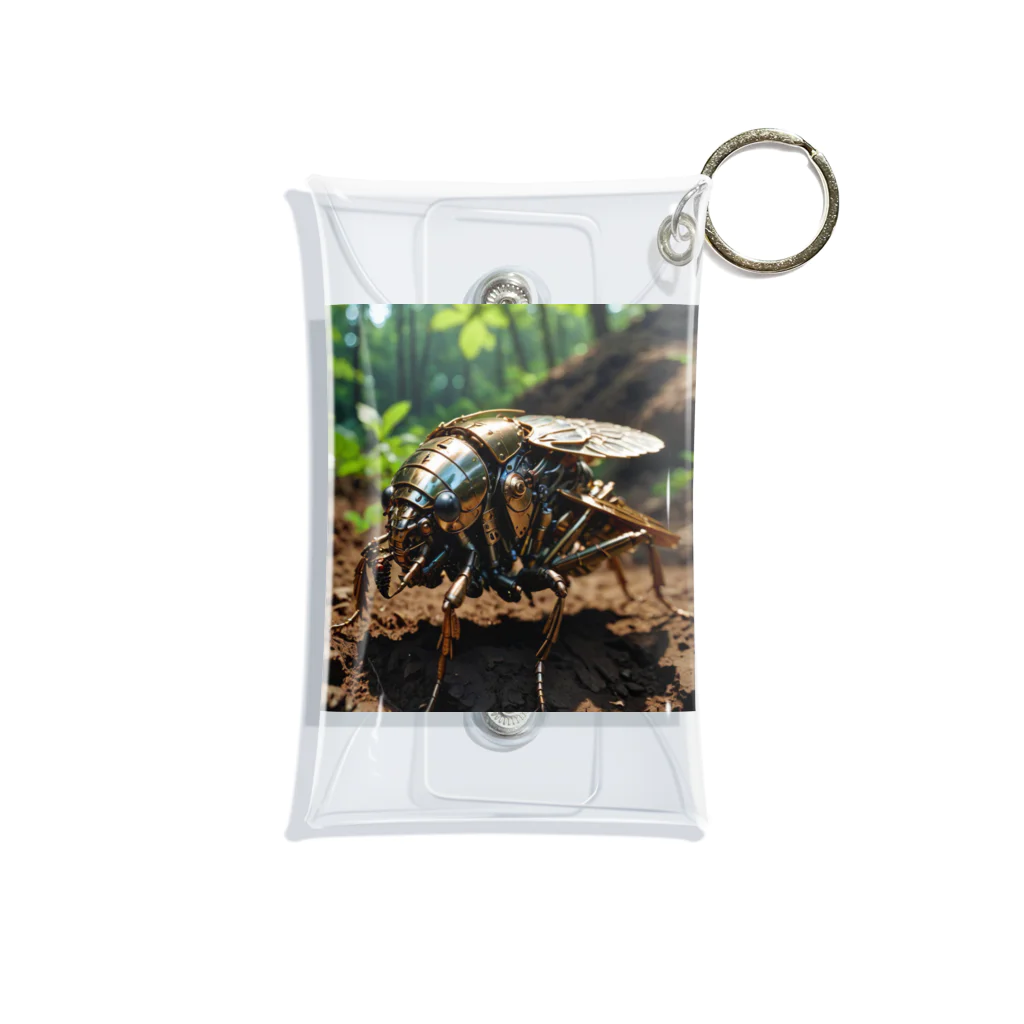 majimeのロボ蝉幼虫 Mini Clear Multipurpose Case