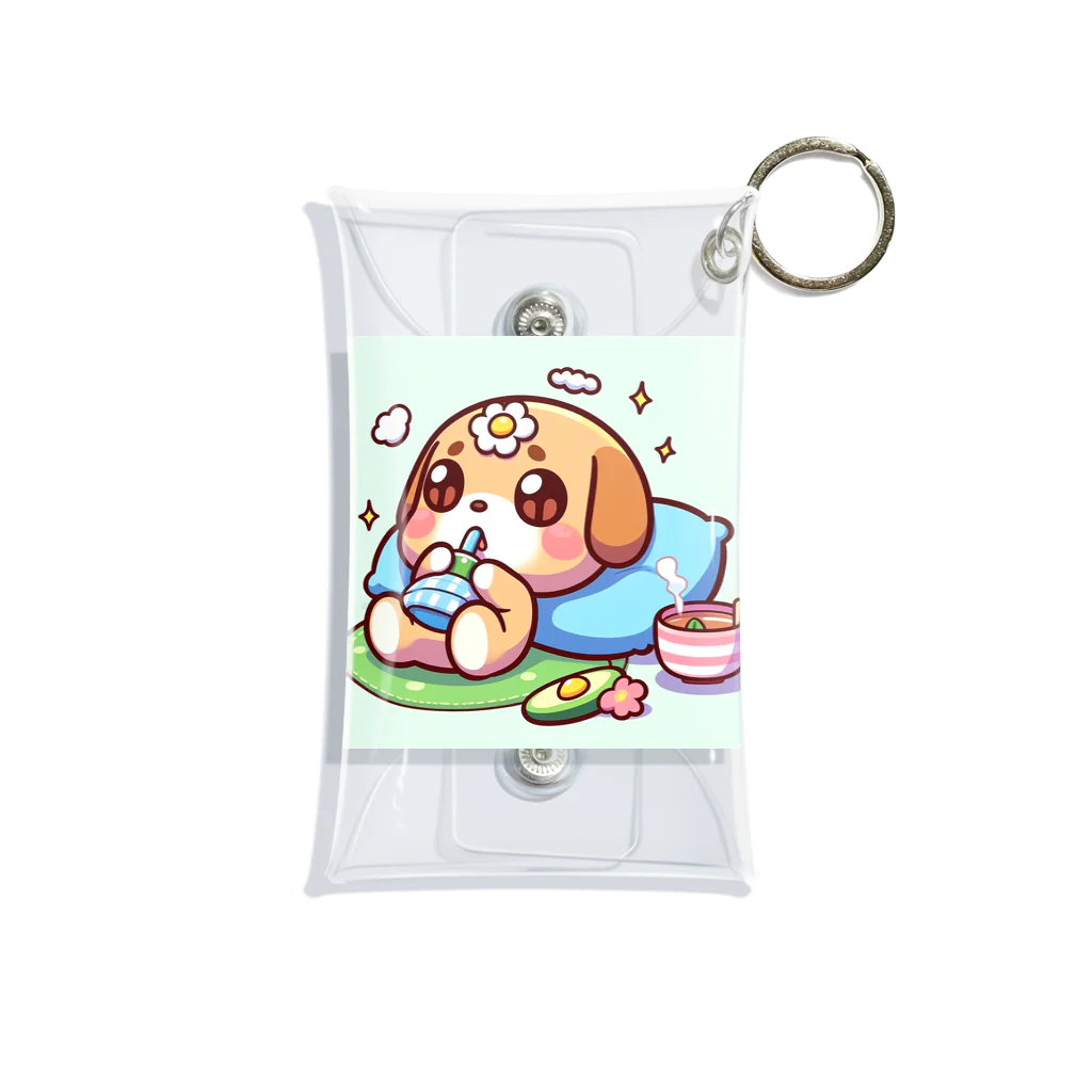 りのショップの癒されるゆるカワ犬グッズ Mini Clear Multipurpose Case