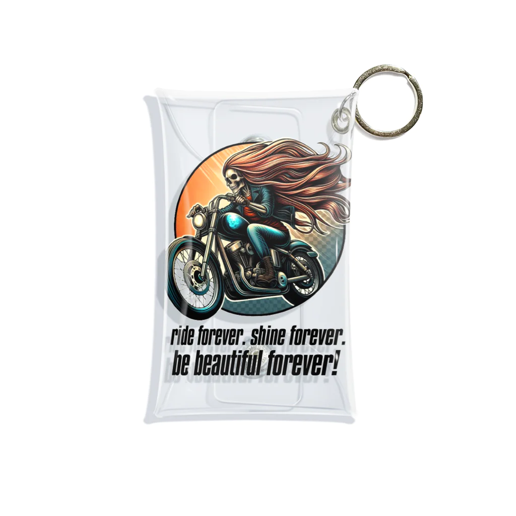 shime_savaのride forever. shine forever. be beautiful forever! Mini Clear Multipurpose Case