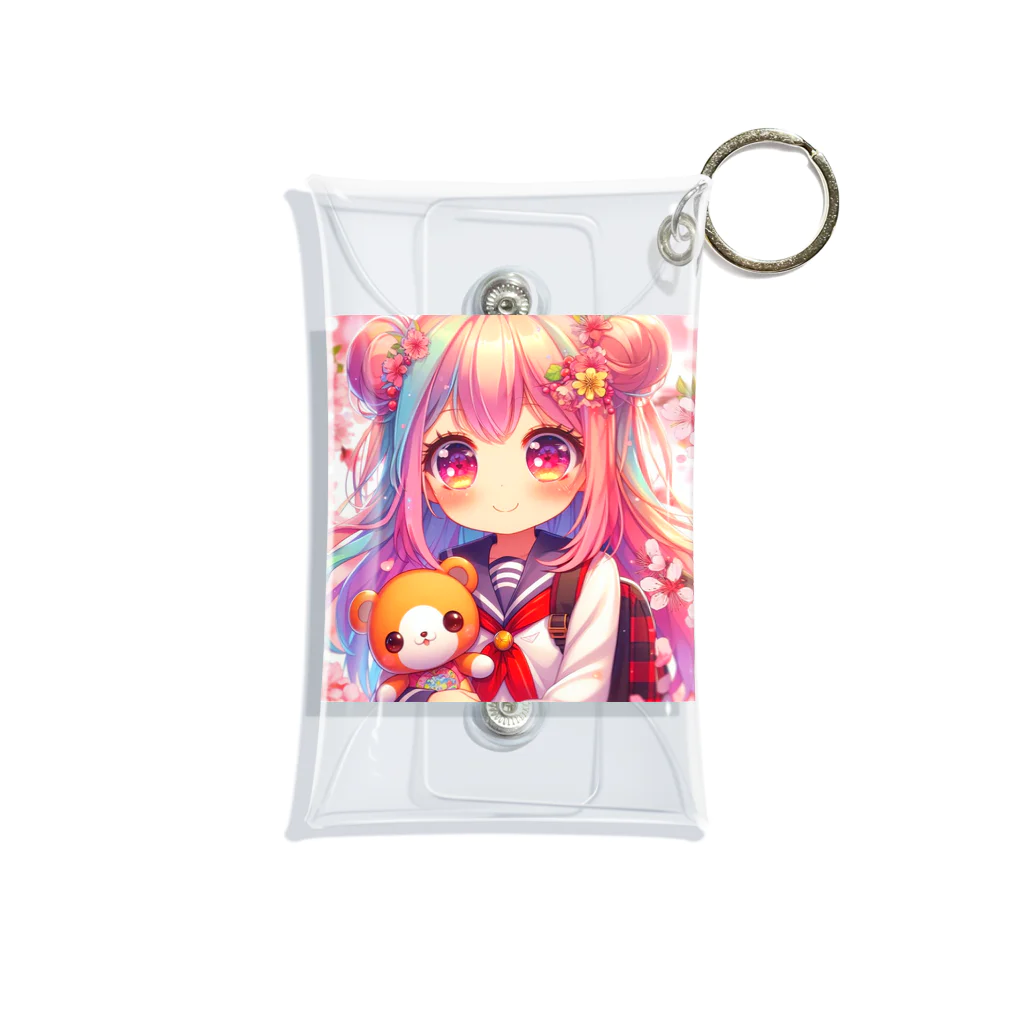 SWQAの可愛い女の子 Mini Clear Multipurpose Case