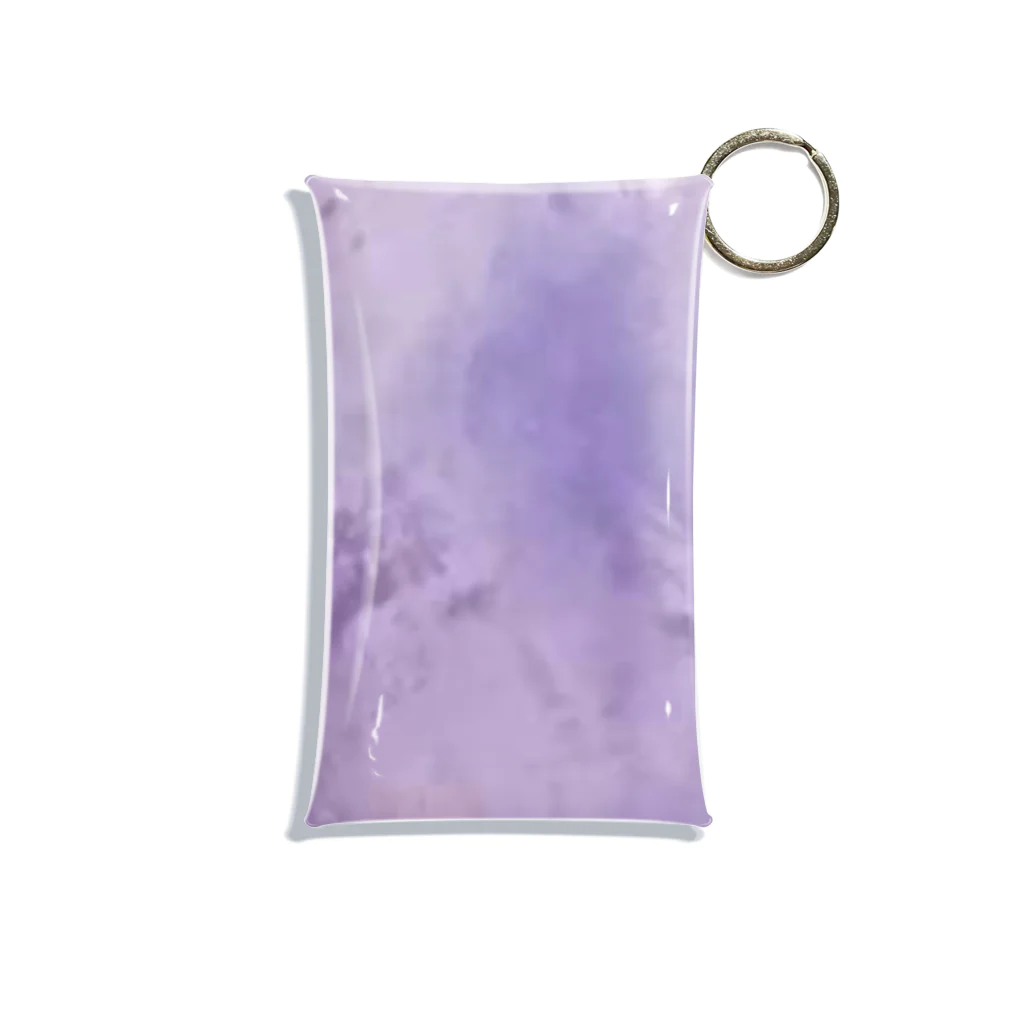 malxileの左官の壁　VIOLET Mini Clear Multipurpose Case