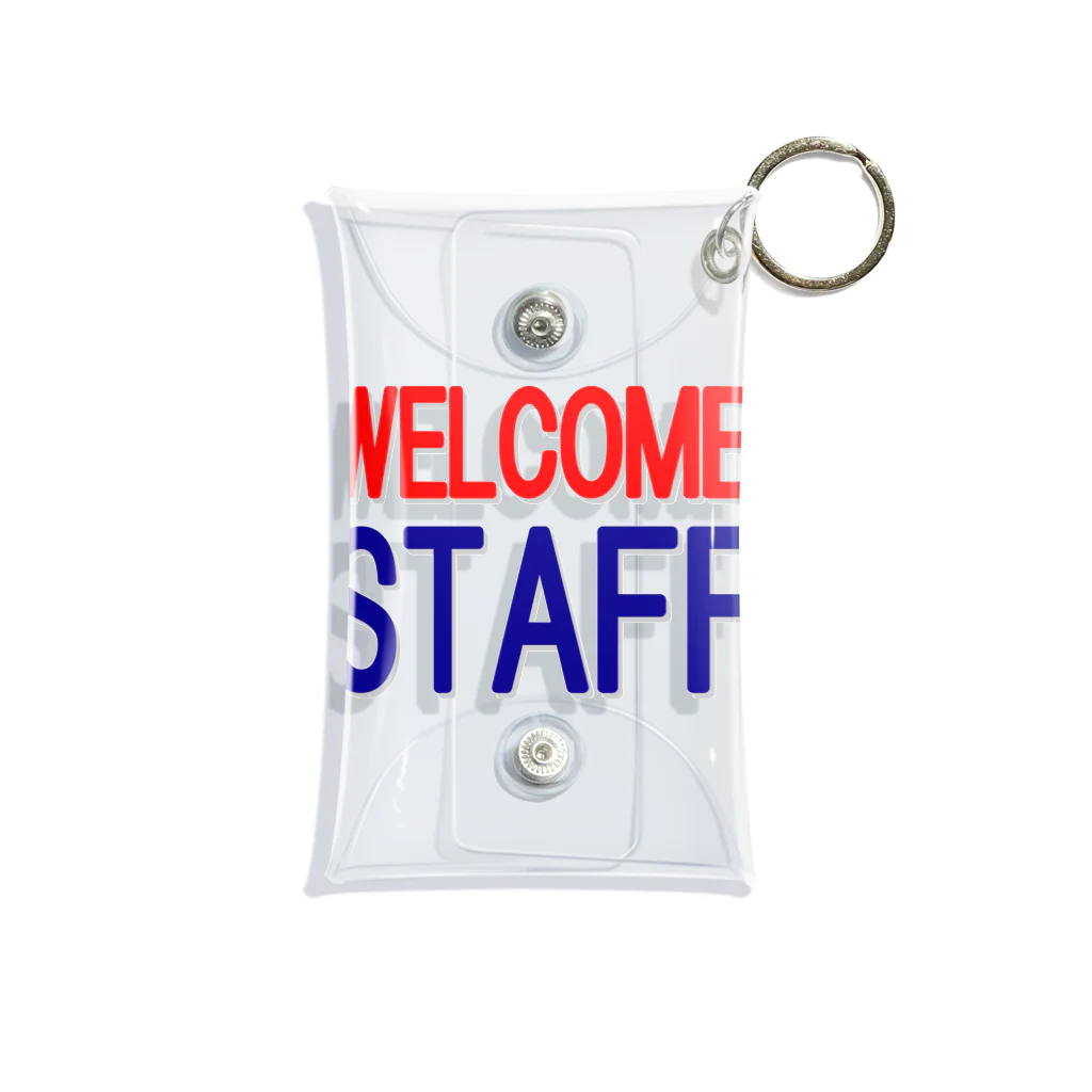 ainarukokoroのWELCOME STAFF ミニクリアマルチケース