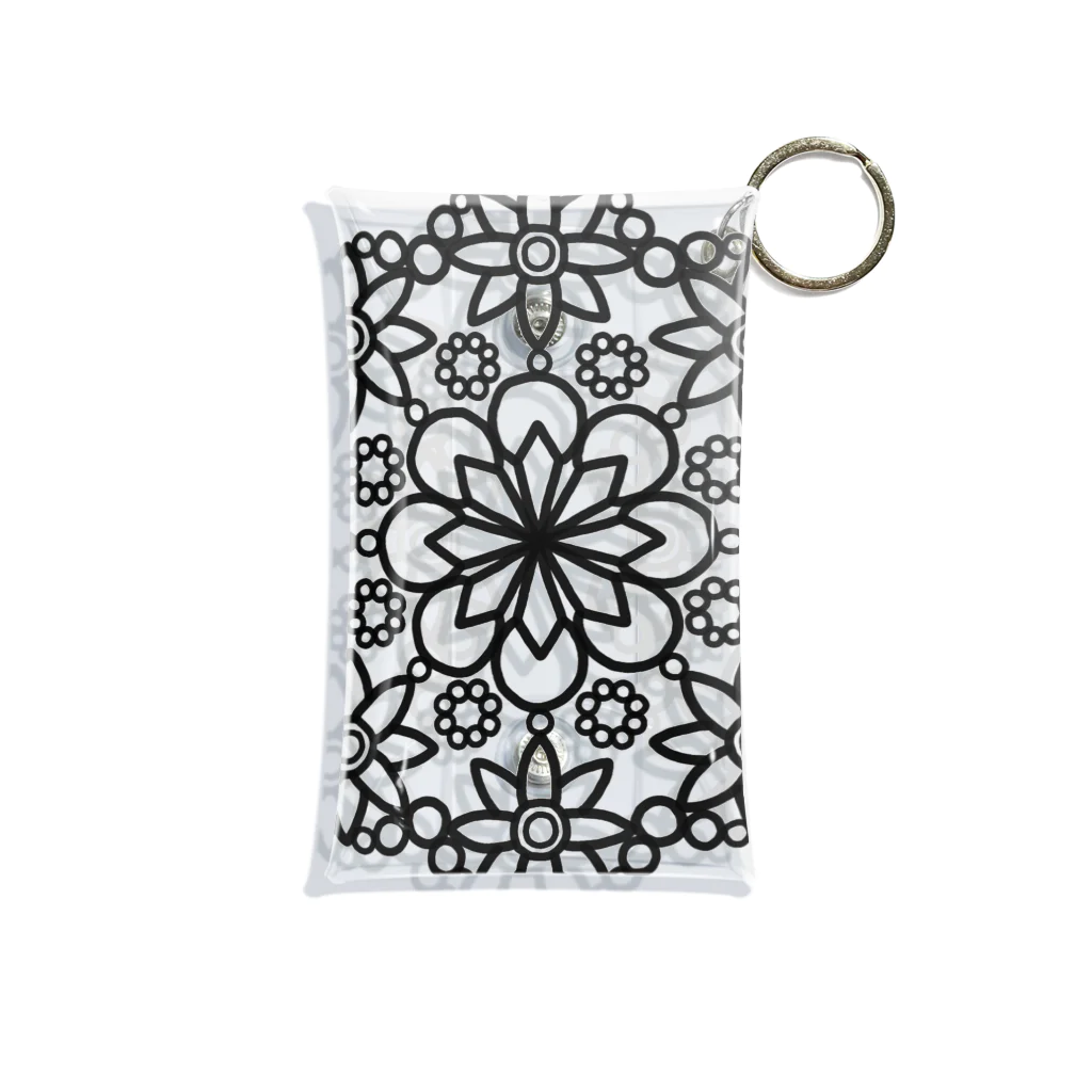 ARIGATOU-81のMANDALA •6• (B) Mini Clear Multipurpose Case