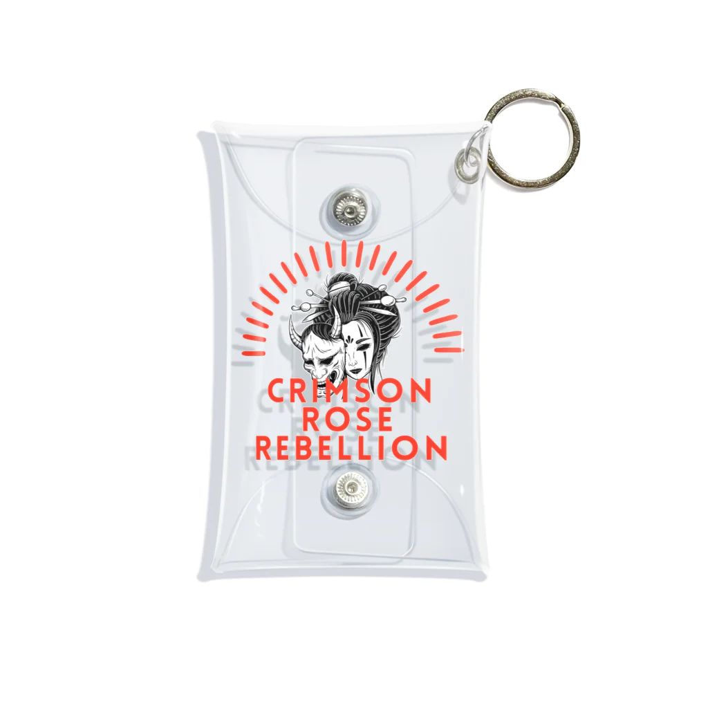 CHIBE86のCrimson Rose Rebellion Mini Clear Multipurpose Case