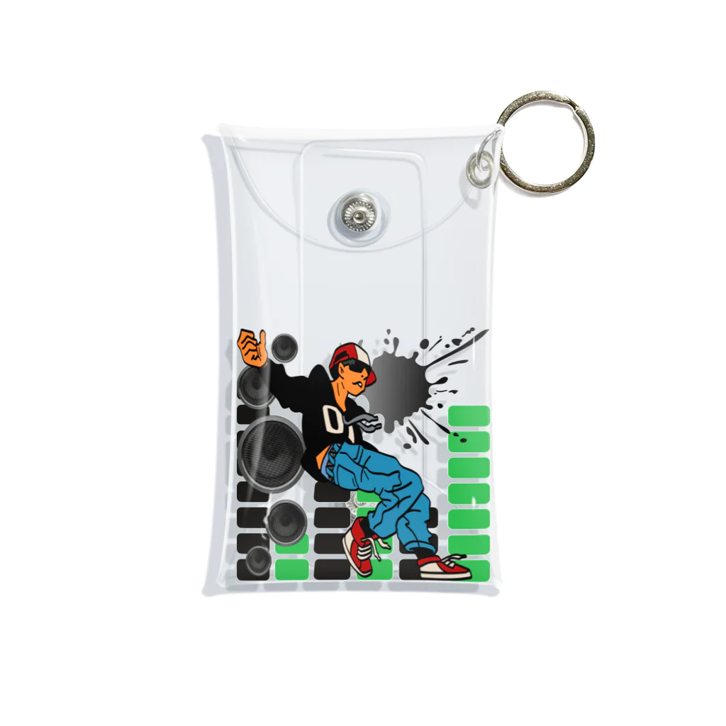 CHIBE86の「Street Dance Vibes」 Mini Clear Multipurpose Case