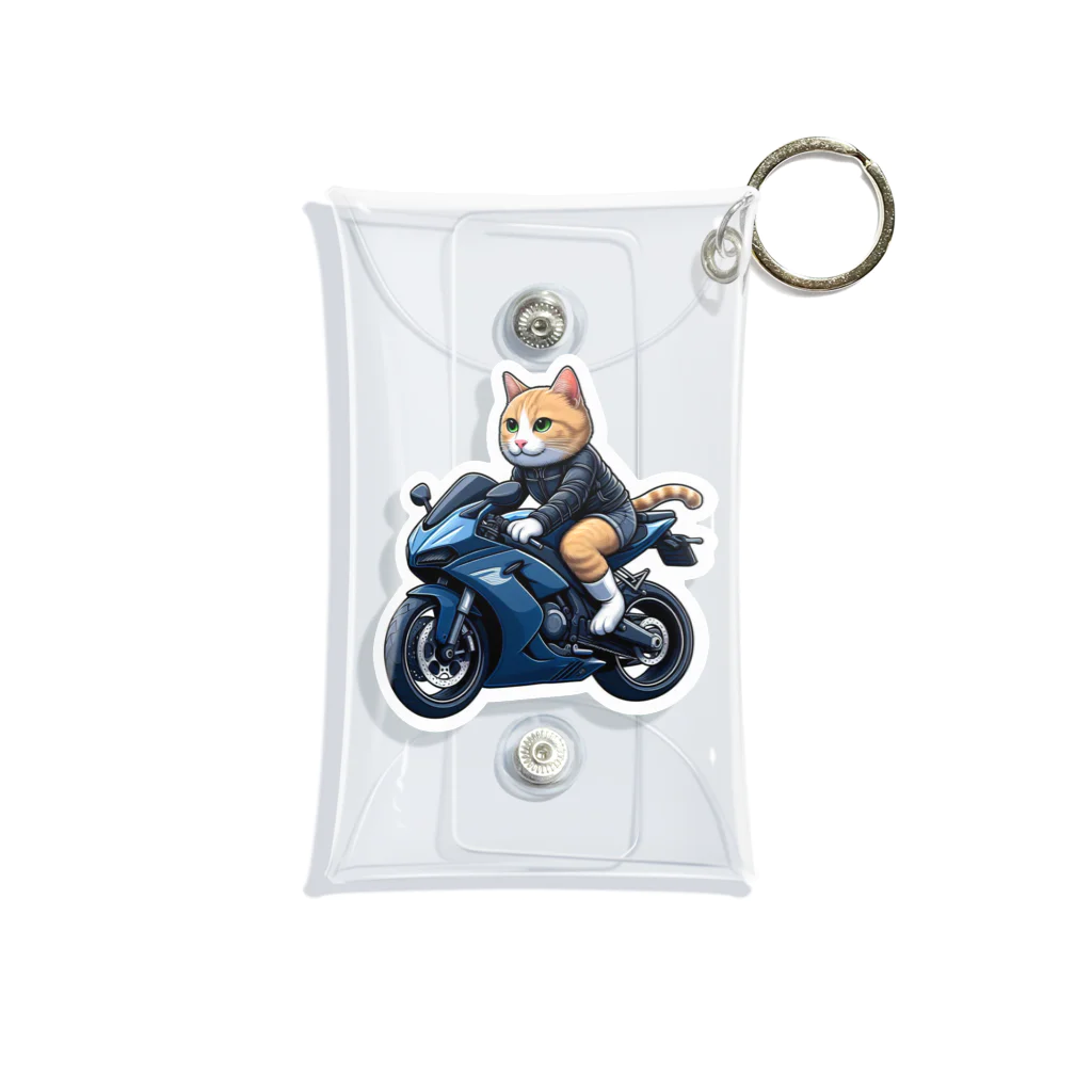 kemono-friendのネコライダー Mini Clear Multipurpose Case