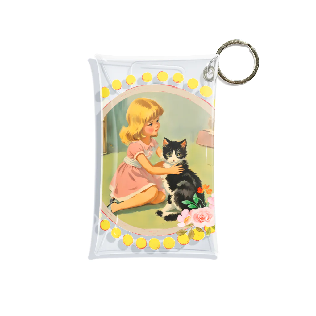 Ellieの女の子の愛する子猫 Mini Clear Multipurpose Case