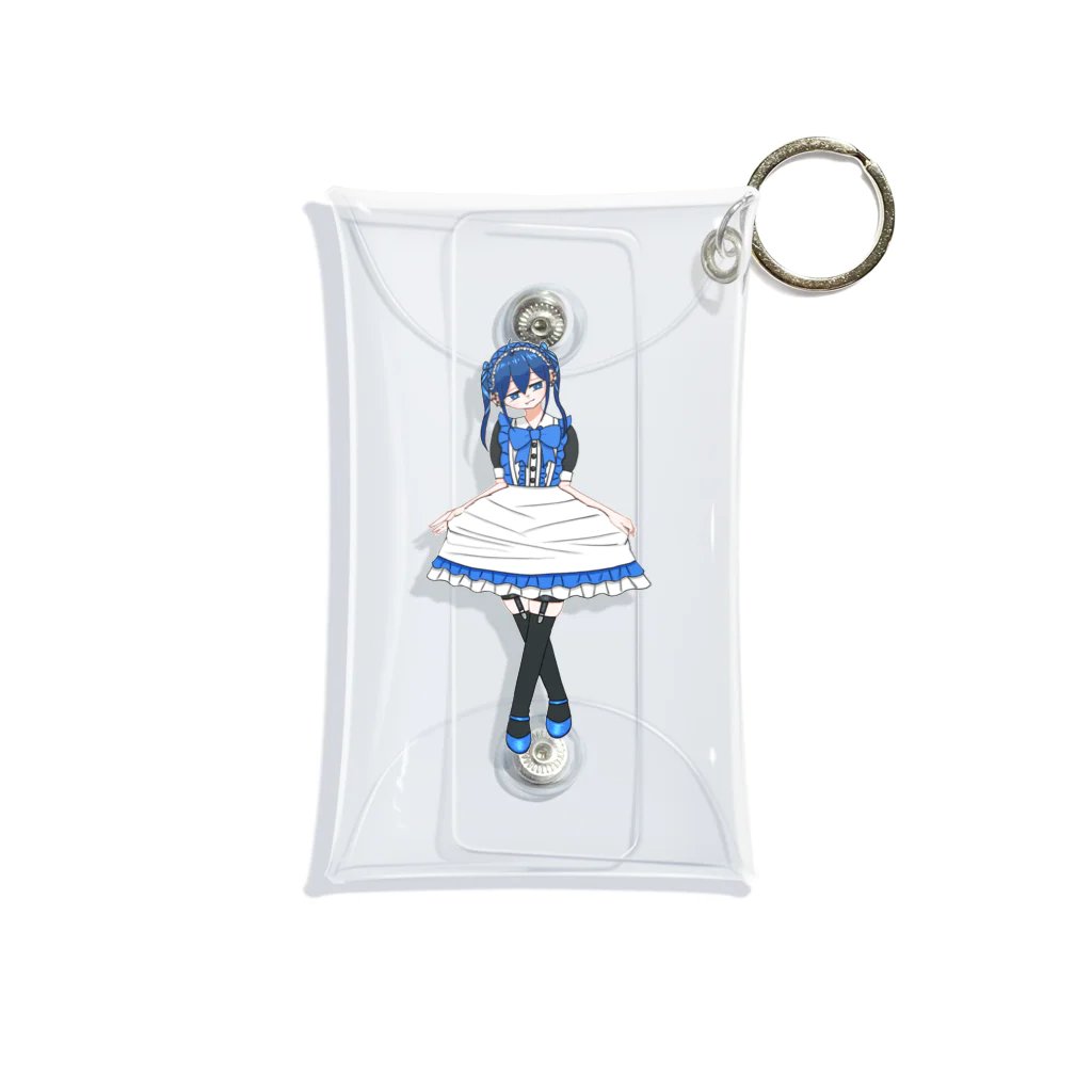 雪村まゆのメイド服パーラメントちゃん Mini Clear Multipurpose Case