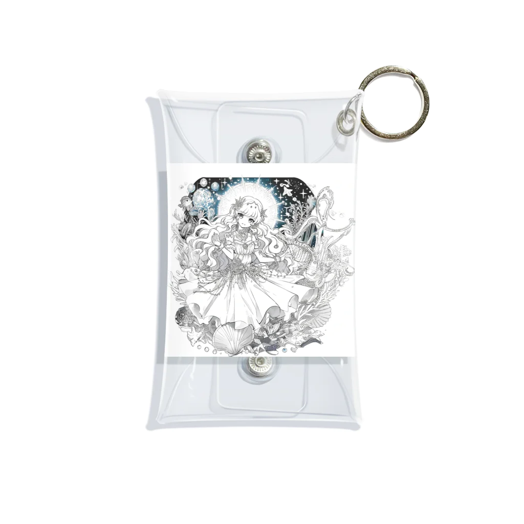 -DAHLIA-のロマンティナ Mini Clear Multipurpose Case