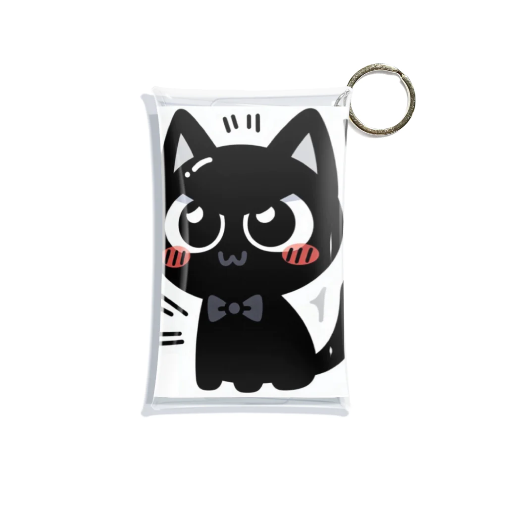 bona fideの開運黒猫　NIGER  ニゲル Mini Clear Multipurpose Case