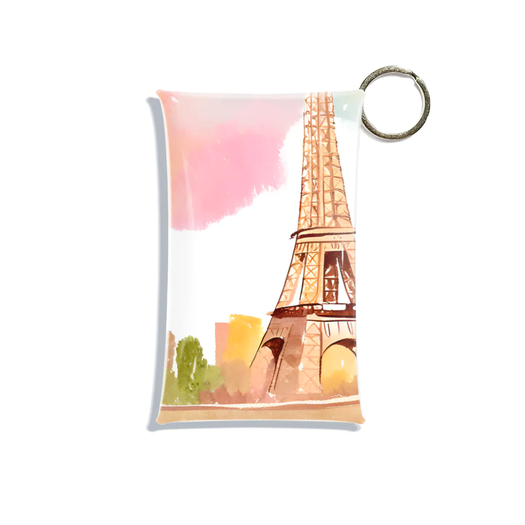 tyu-ripuのparis spring Mini Clear Multipurpose Case