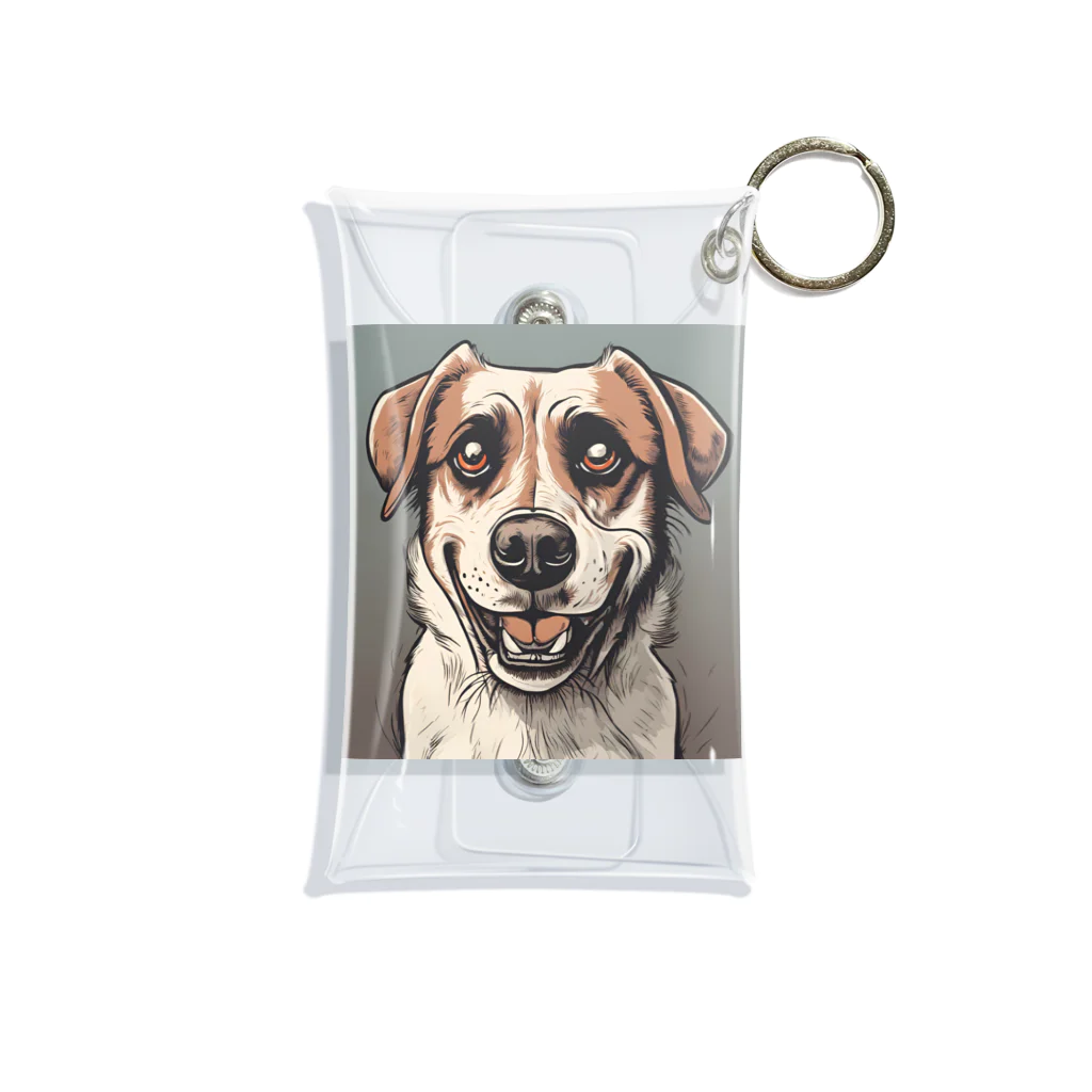 よもぎだいふくの頼れる犬グッズ Mini Clear Multipurpose Case