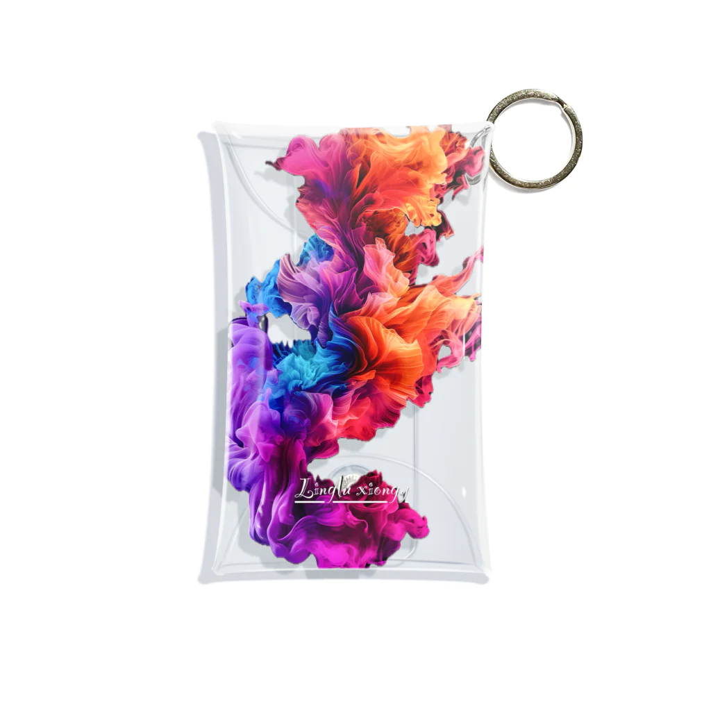 Linglu xiongyi Artのsmoke　No1 Mini Clear Multipurpose Case