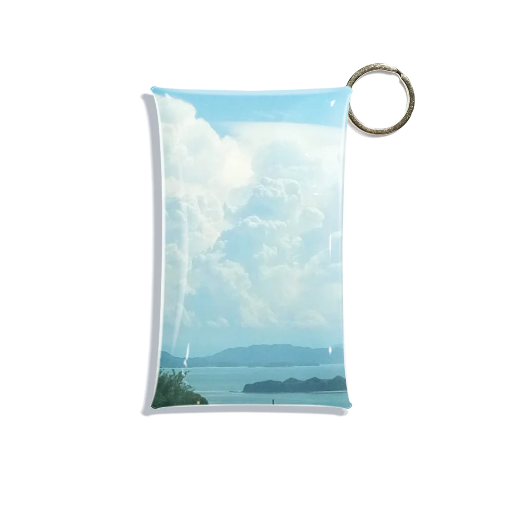 inoriの瀬戸内のある海街の風景 Mini Clear Multipurpose Case