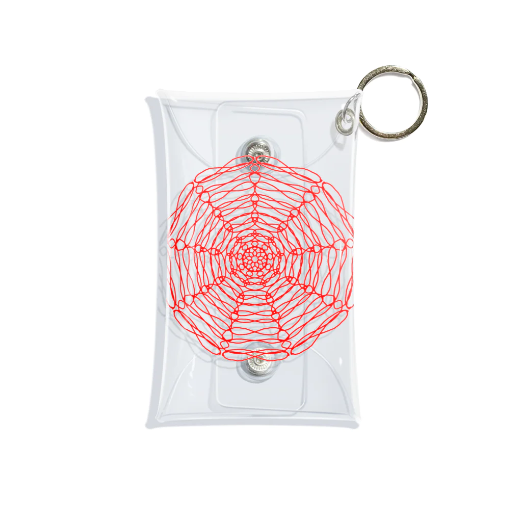 soundのSpider Lace Mini Clear Multipurpose Case