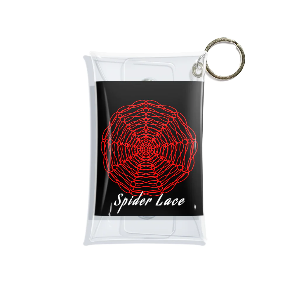 soundのSpider Lace Mini Clear Multipurpose Case