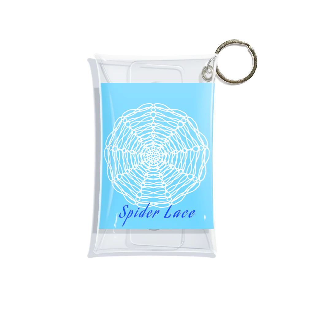 soundのSpider Lace Mini Clear Multipurpose Case