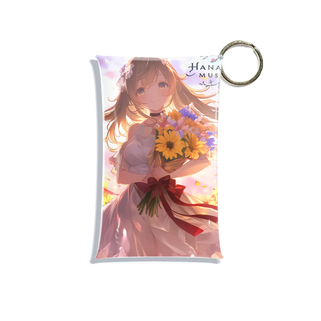 花束娘のDreaming in a Field of Sunflowers Mini Clear Multipurpose Case