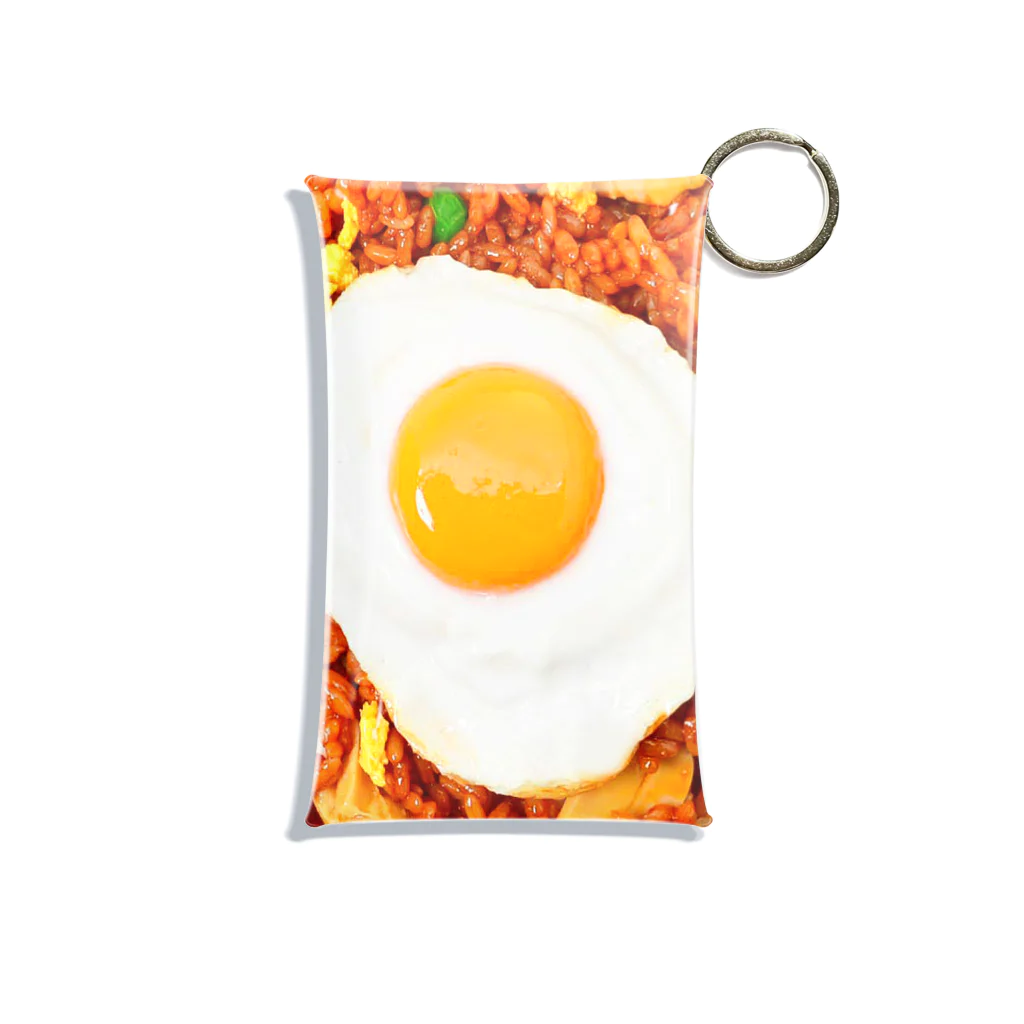 CiBOの#006 目玉焼きのせチャーハン Mini Clear Multipurpose Case