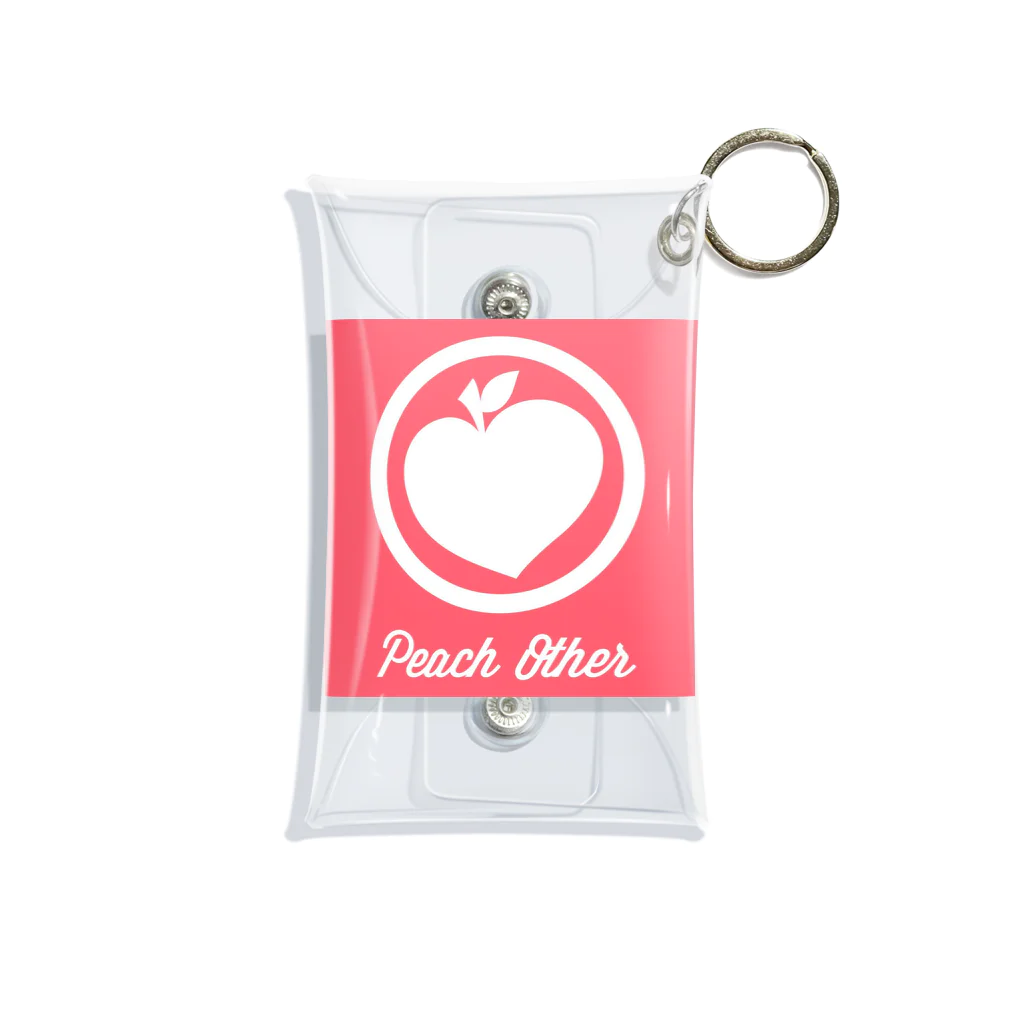 Peach OtherのPeach Other Logo ミニクリアマルチケース