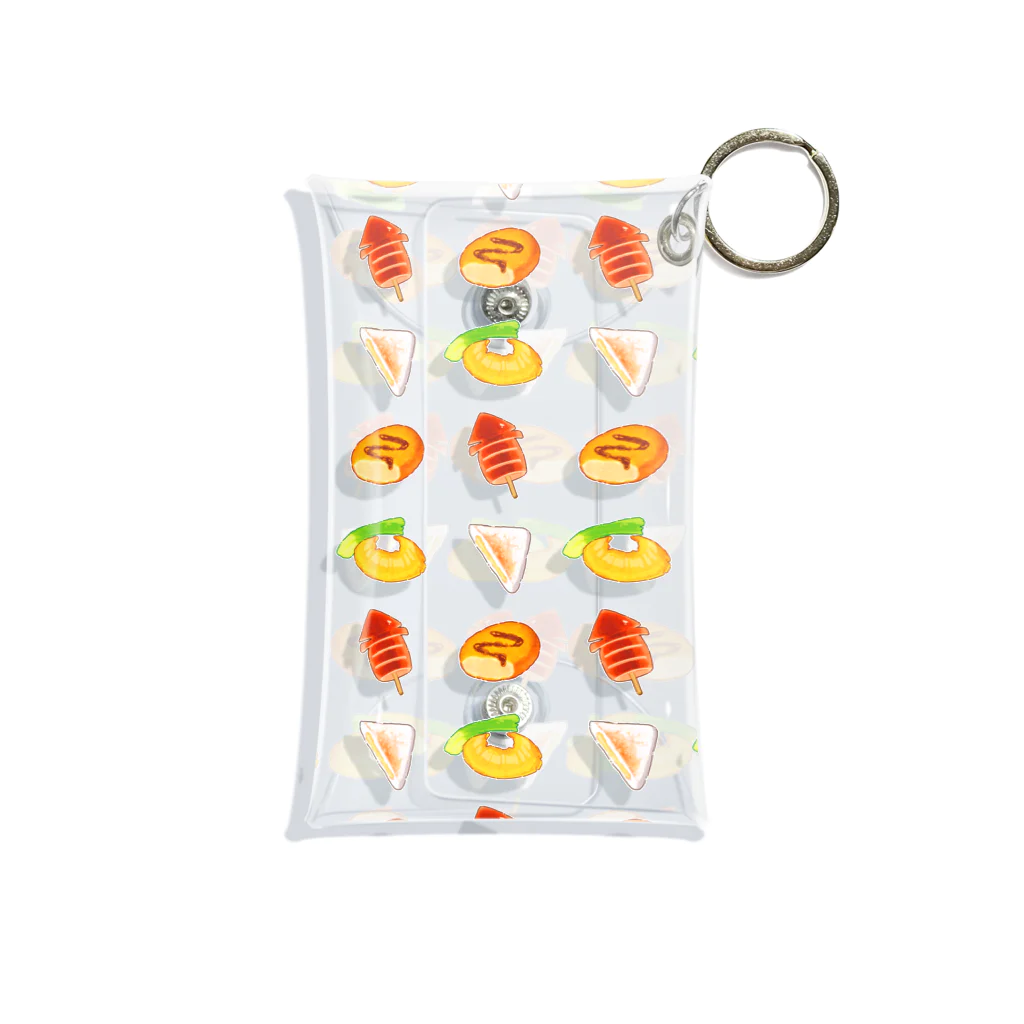 おいし〜フードのおいしい、フードたち Mini Clear Multipurpose Case