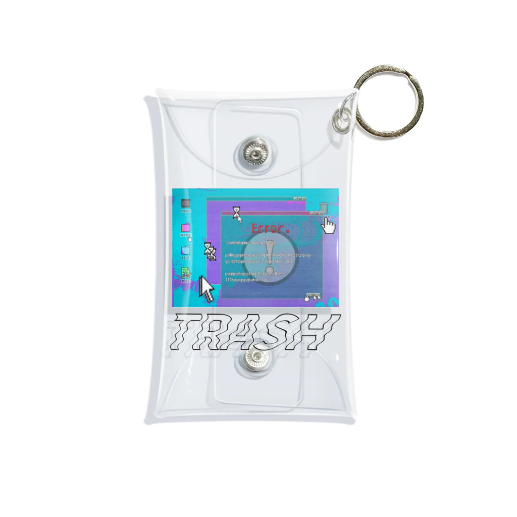 コ八ルのTRASH Mini Clear Multipurpose Case