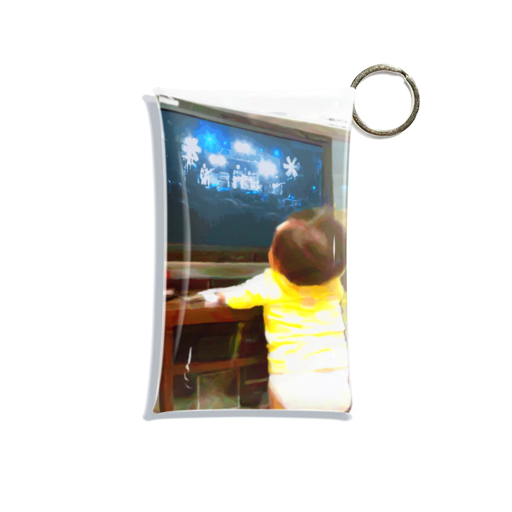 musicshop BOBの配信ライヴ - live streaming Mini Clear Multipurpose Case