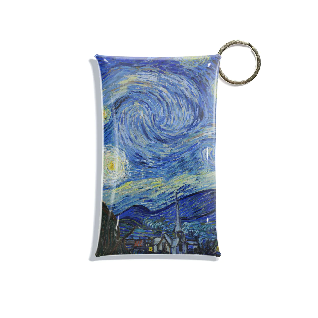 Art Baseの星月夜 / フィンセント・ファン・ゴッホ(The Starry Night 1889) Mini Clear Multipurpose Case