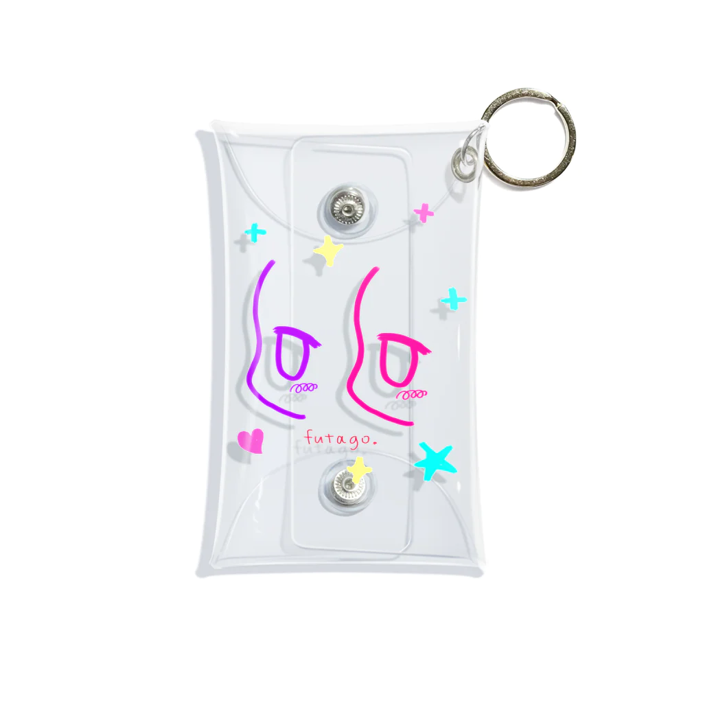 yumeochiのfutago Mini Clear Multipurpose Case