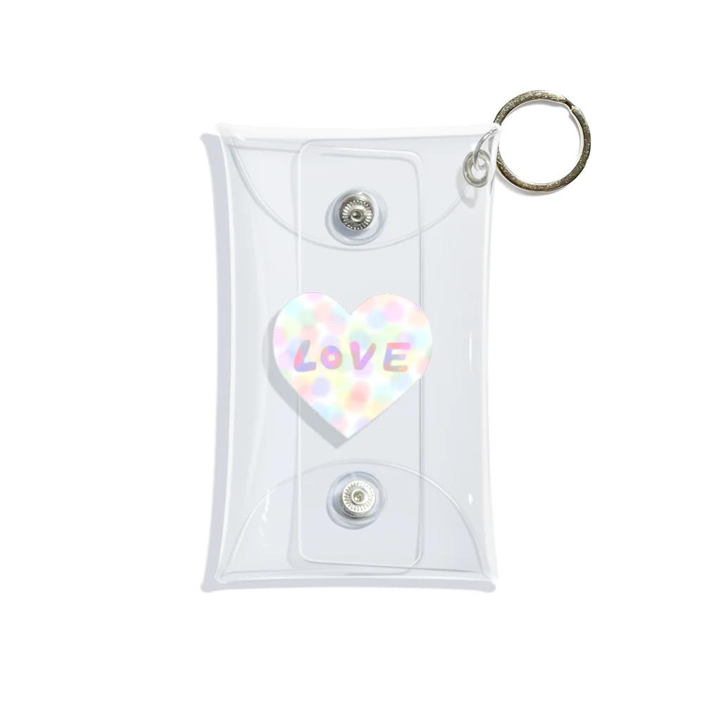 令和ベイビーのHeart Mini Clear Multipurpose Case