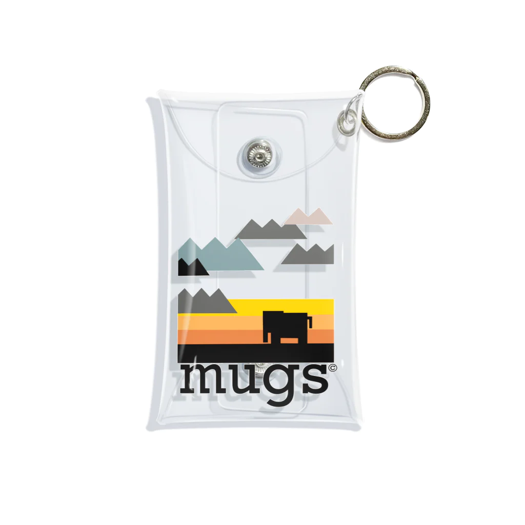 mugsの大平原のゾウ Mini Clear Multipurpose Case