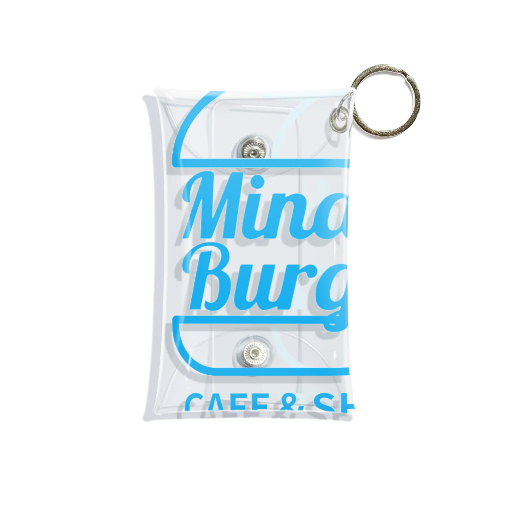 kumiconaShopのミナトバーガー_ロゴグッズ(MinatoBurger) Mini Clear Multipurpose Case