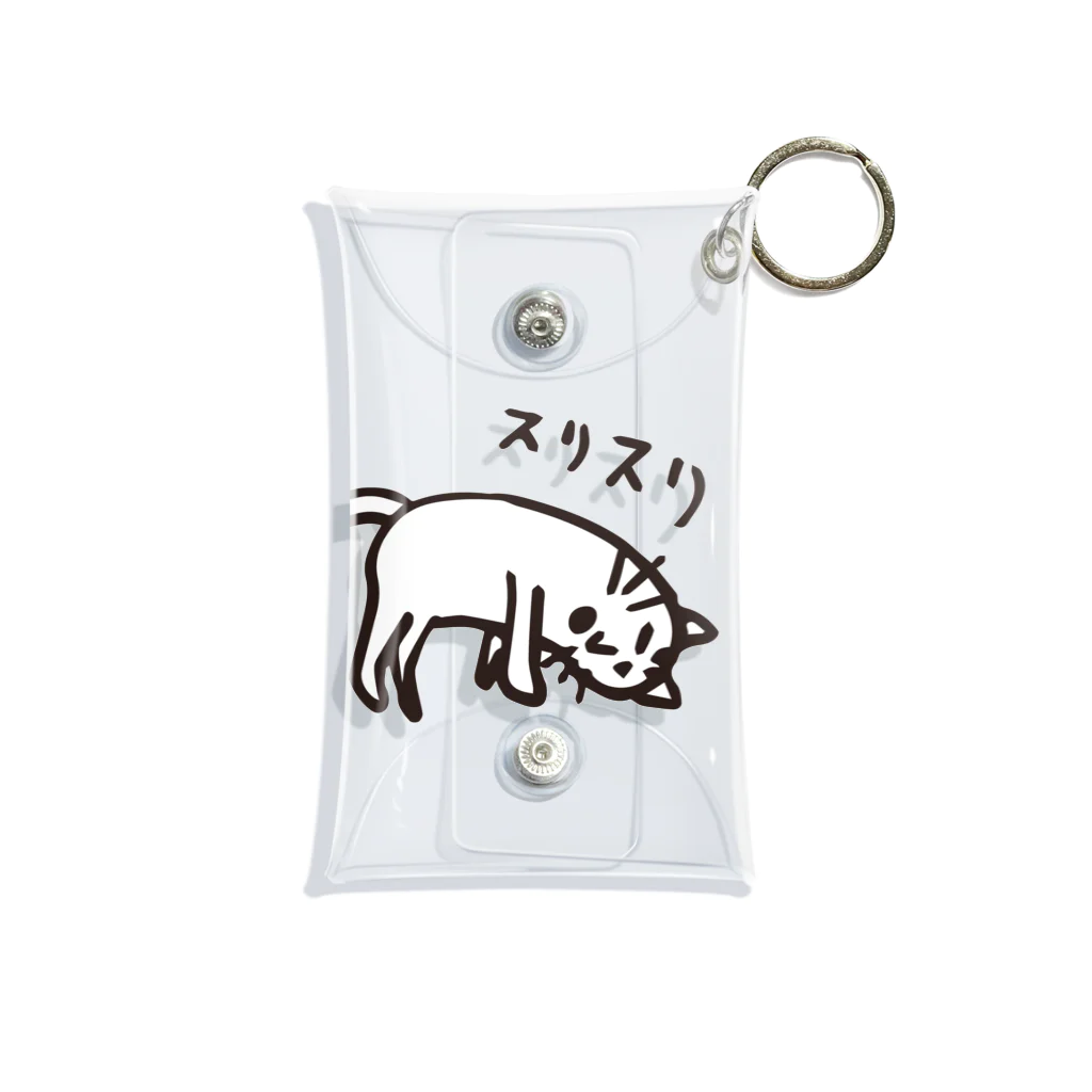 ABTMの路地から出てきたへんな猫 cat Mini Clear Multipurpose Case