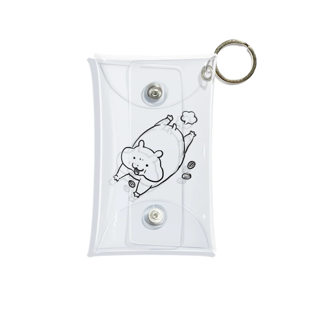 kurun's petit factory By 星咲まゆのゆるかわハムスター　脱走 Mini Clear Multipurpose Case