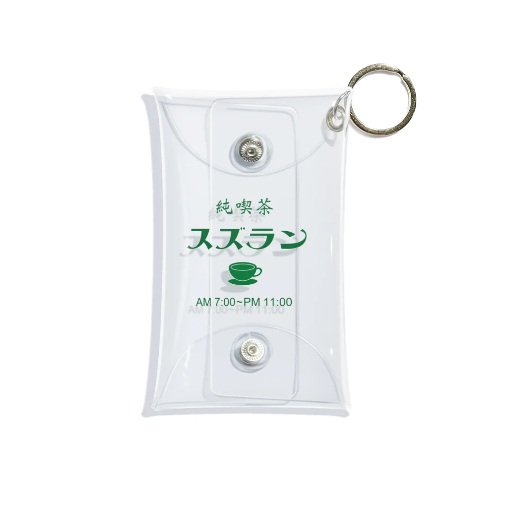 _zengoの喫茶スズラン Mini Clear Multipurpose Case