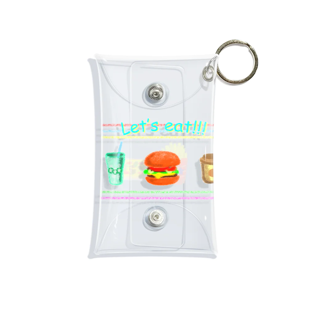 Yokokkoの店のLet's eat!!! Mini Clear Multipurpose Case