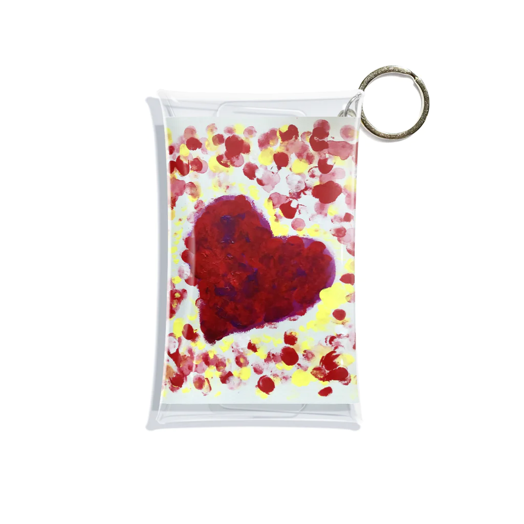 渚♡♡♡のSign of love Mini Clear Multipurpose Case