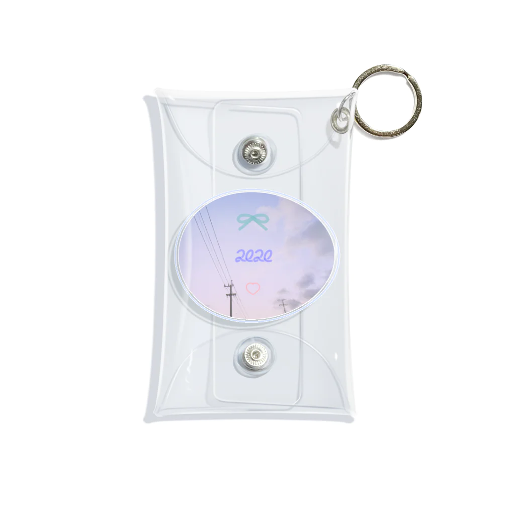 〰︎𝘩𝘢𝘬𝘶𝘤𝘩𝘶-𝘮𝘶 〰︎のときめき2020 Mini Clear Multipurpose Case