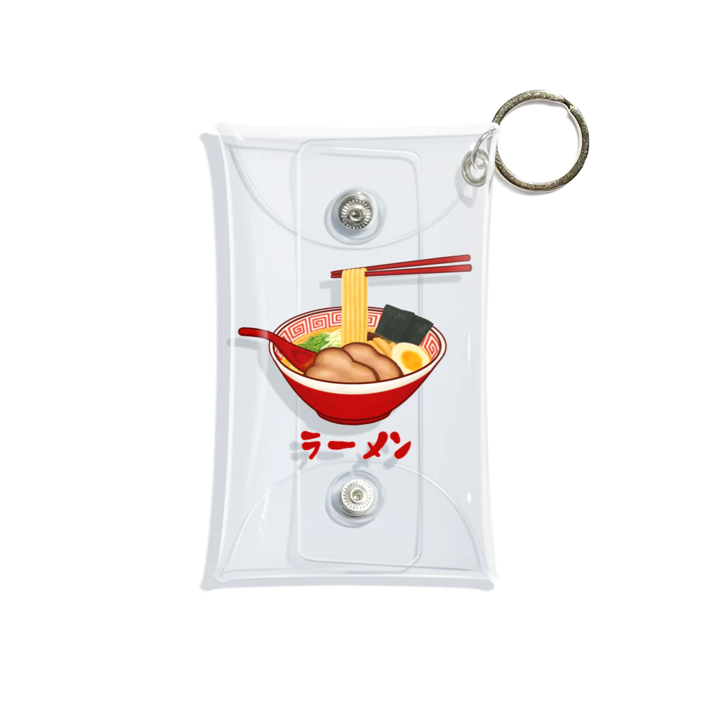 すとろべりーガムFactoryのラーメン Mini Clear Multipurpose Case