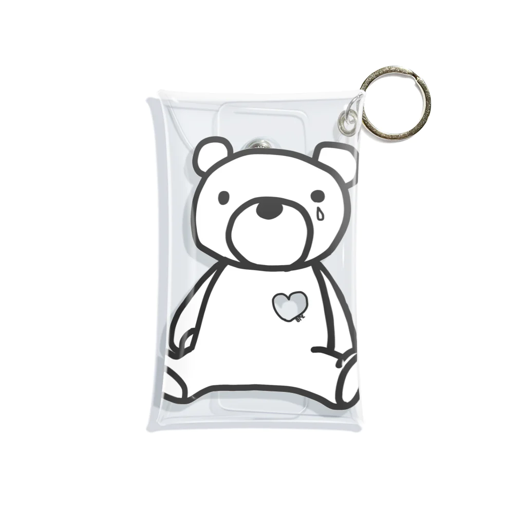 87EのGAME OVER BEAR？ Mini Clear Multipurpose Case