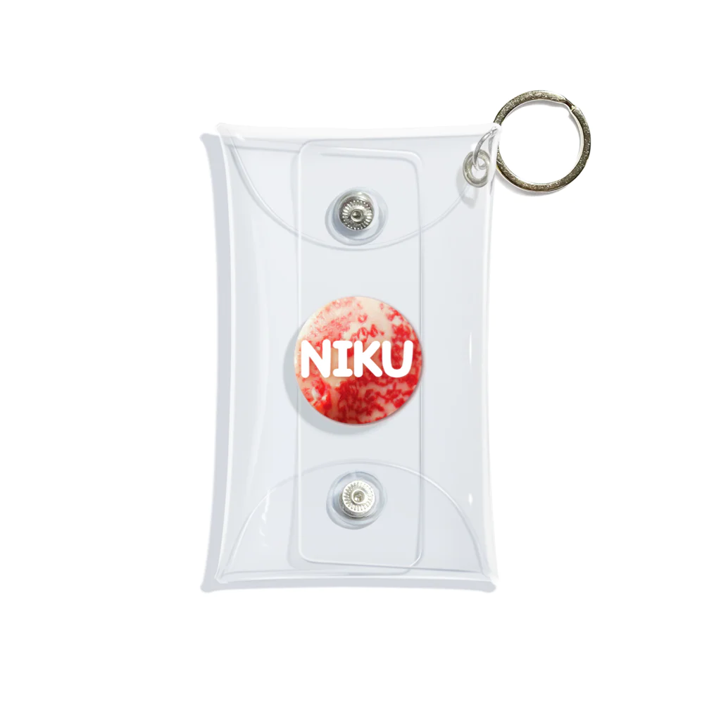 かまだ まゆめのNIKU 〜お肉大好き！〜 Mini Clear Multipurpose Case