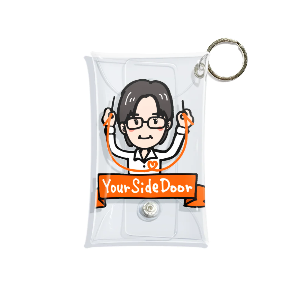 万枚ちゃんのYour Side Door Mini Clear Multipurpose Case