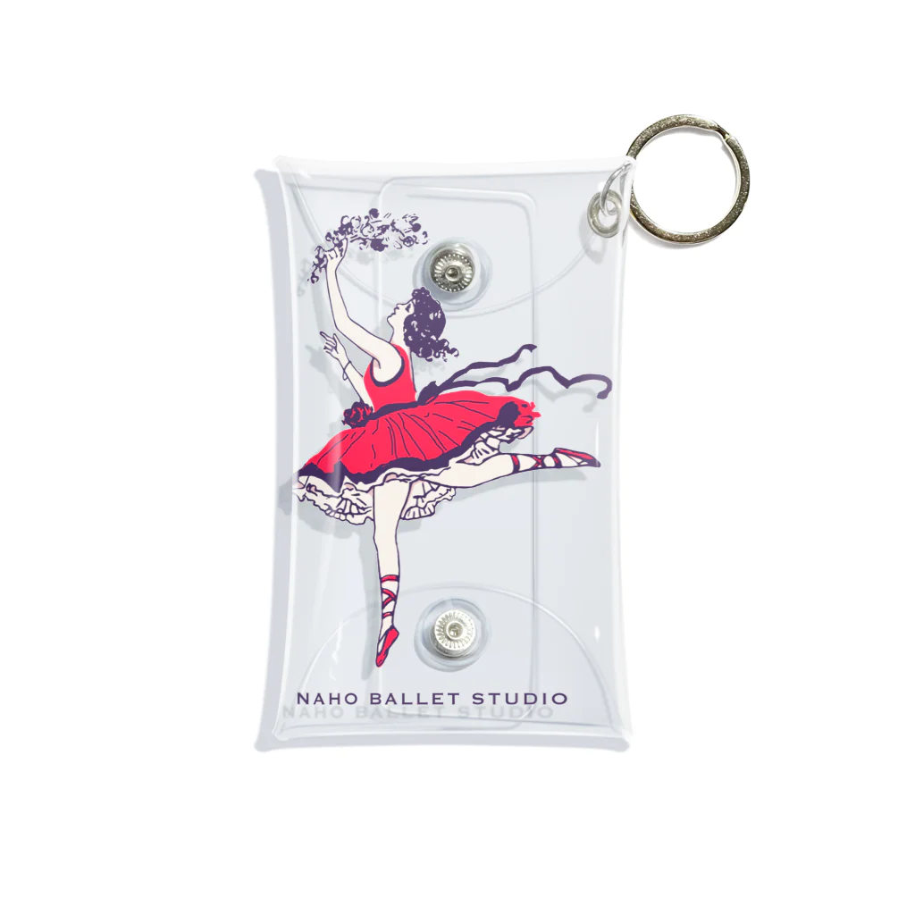 NAHO BALLET STUDIOの夢みるバレリーナ🌹 Mini Clear Multipurpose Case