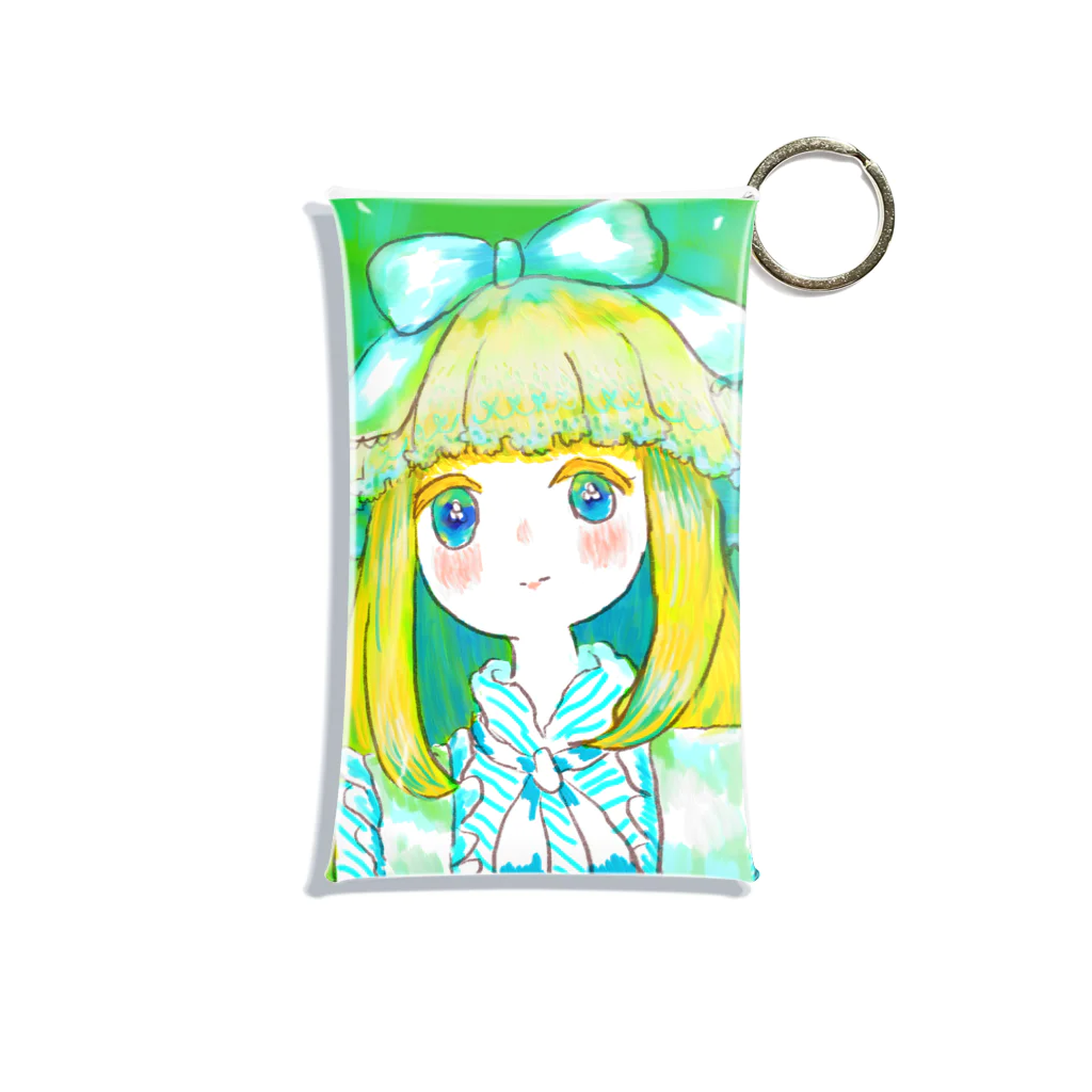 far from okのみどりのお嬢さん Mini Clear Multipurpose Case