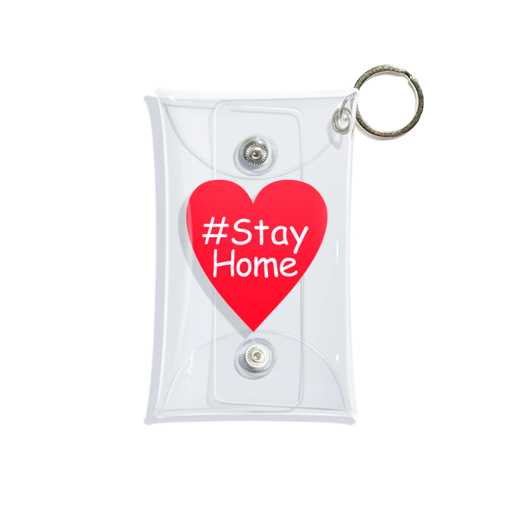 れなしやの#StayHome❤️heart Mini Clear Multipurpose Case