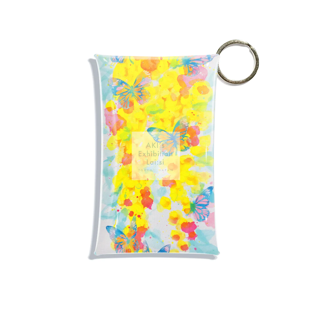 Akiss art ONLINE SHOPのゴールデンシャワーの片思い Mini Clear Multipurpose Case