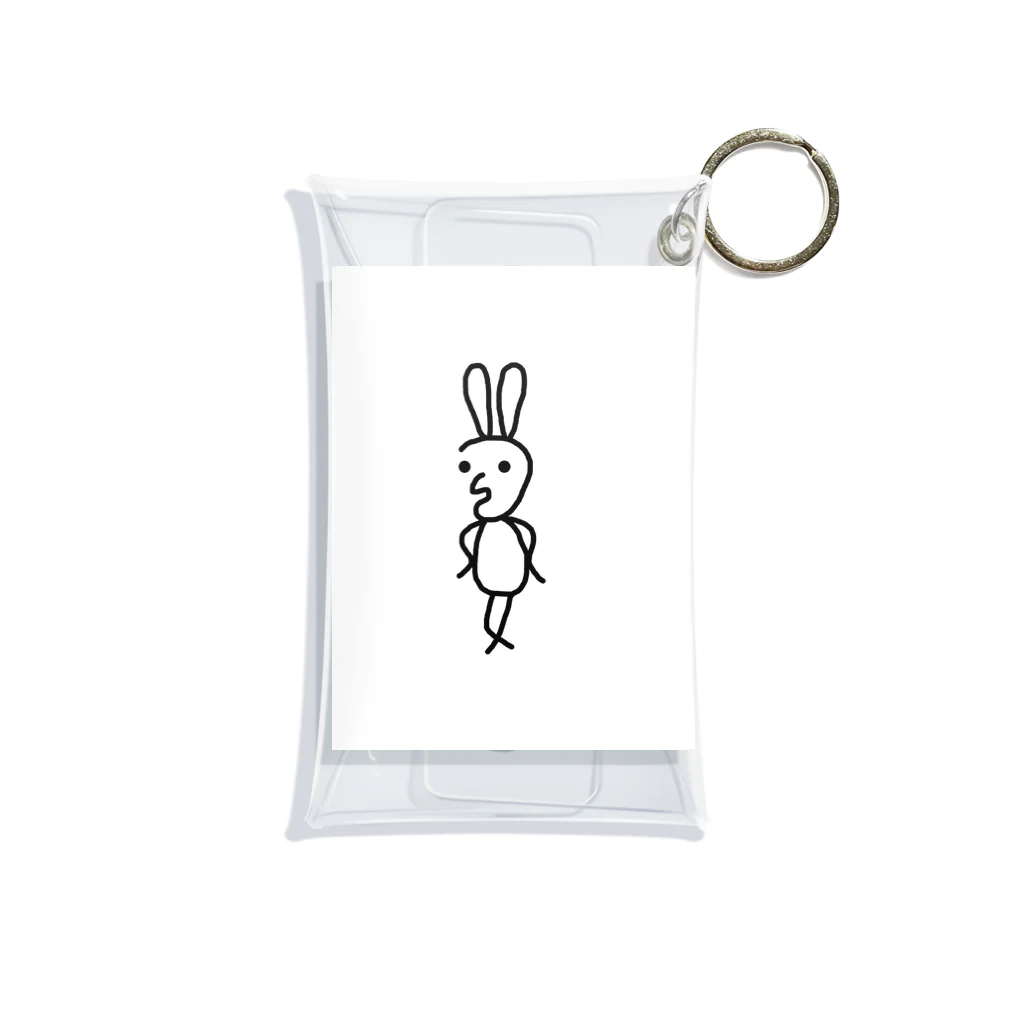 小山 梨奈　フォローしてる人消えてしまったので少しずつフォローします。のうさぎっしゅ Mini Clear Multipurpose Case