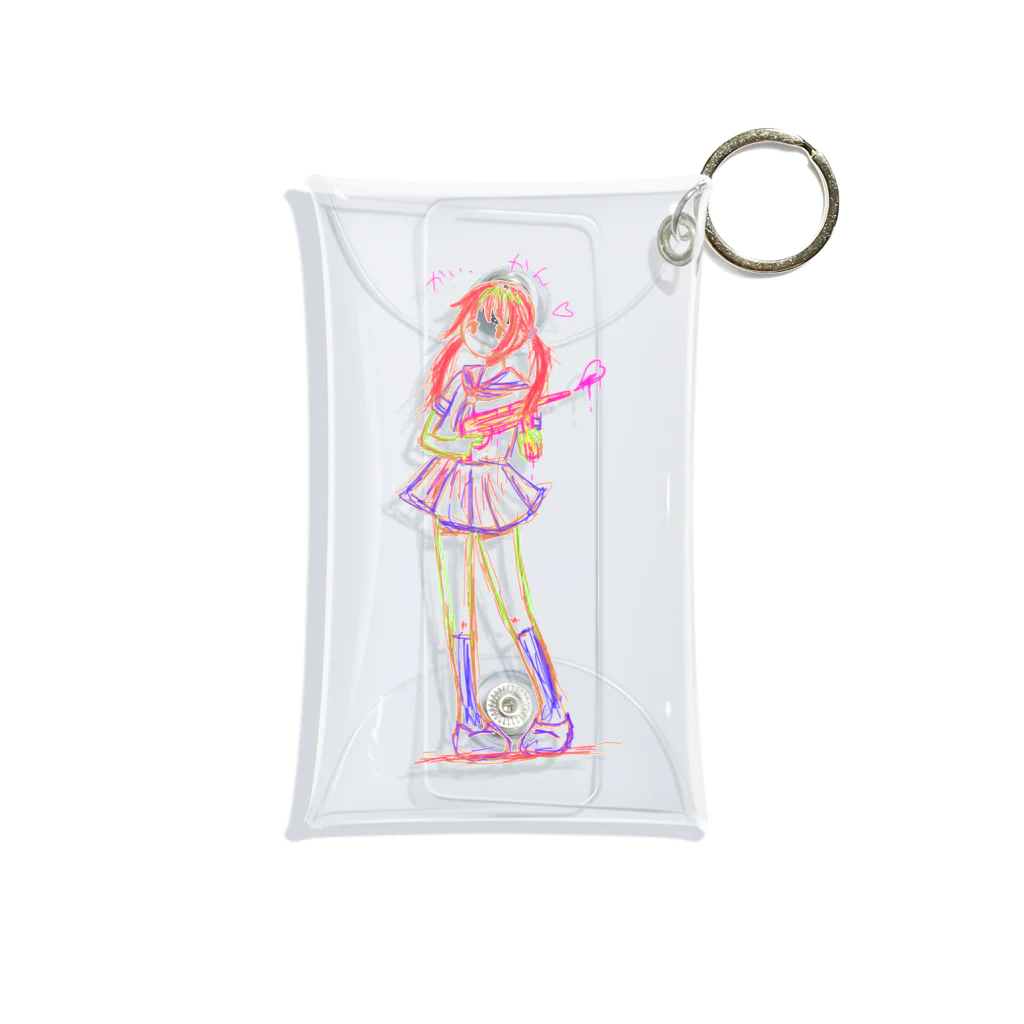 しゃけ丸のかいかんちゃん Mini Clear Multipurpose Case