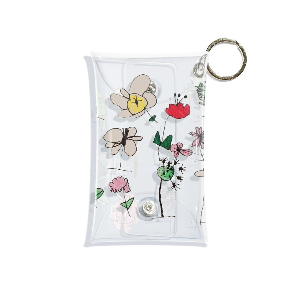 いっぱちゃんのふらわー Mini Clear Multipurpose Case