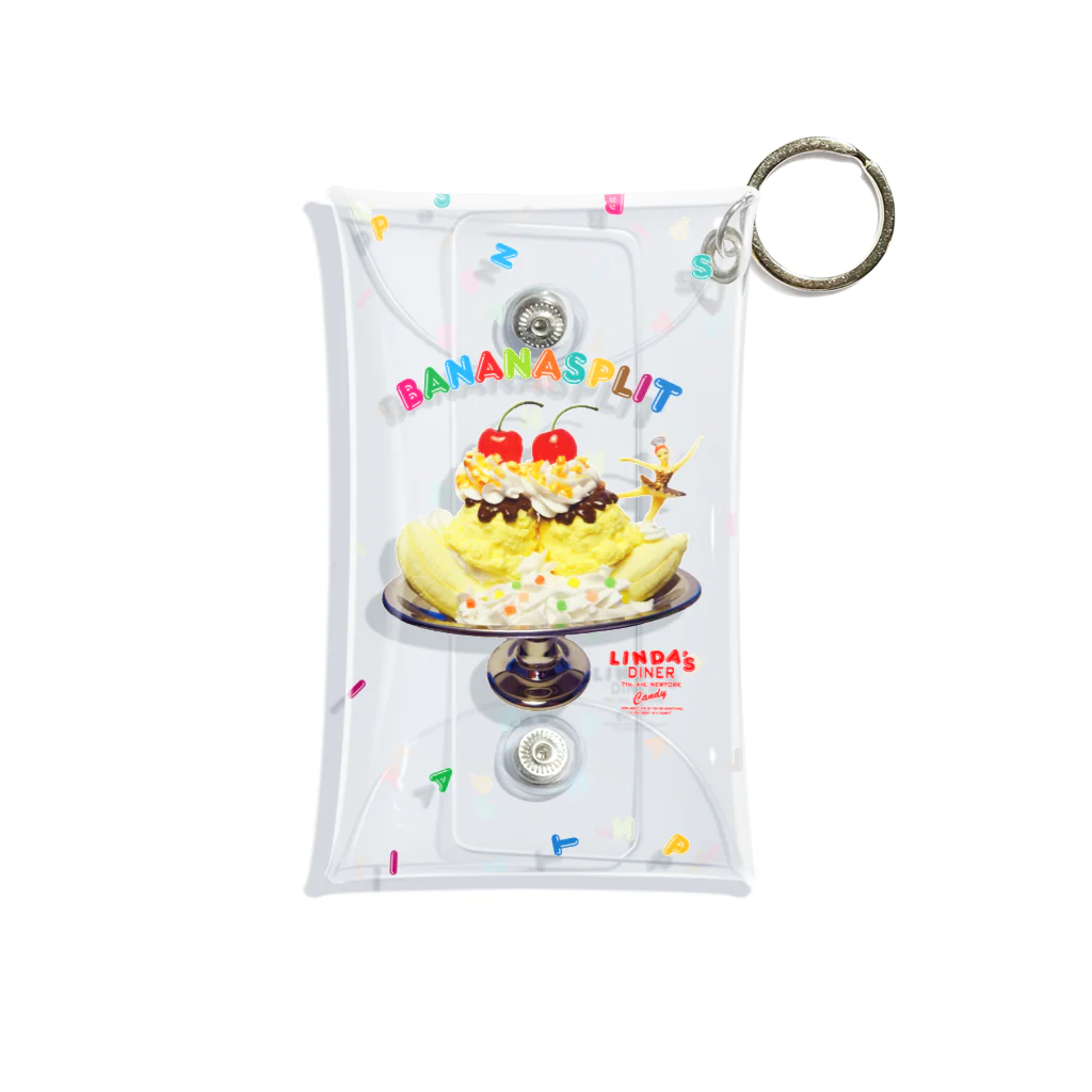 CAROLINAのBANANA SPLIT Mini Clear Multipurpose Case